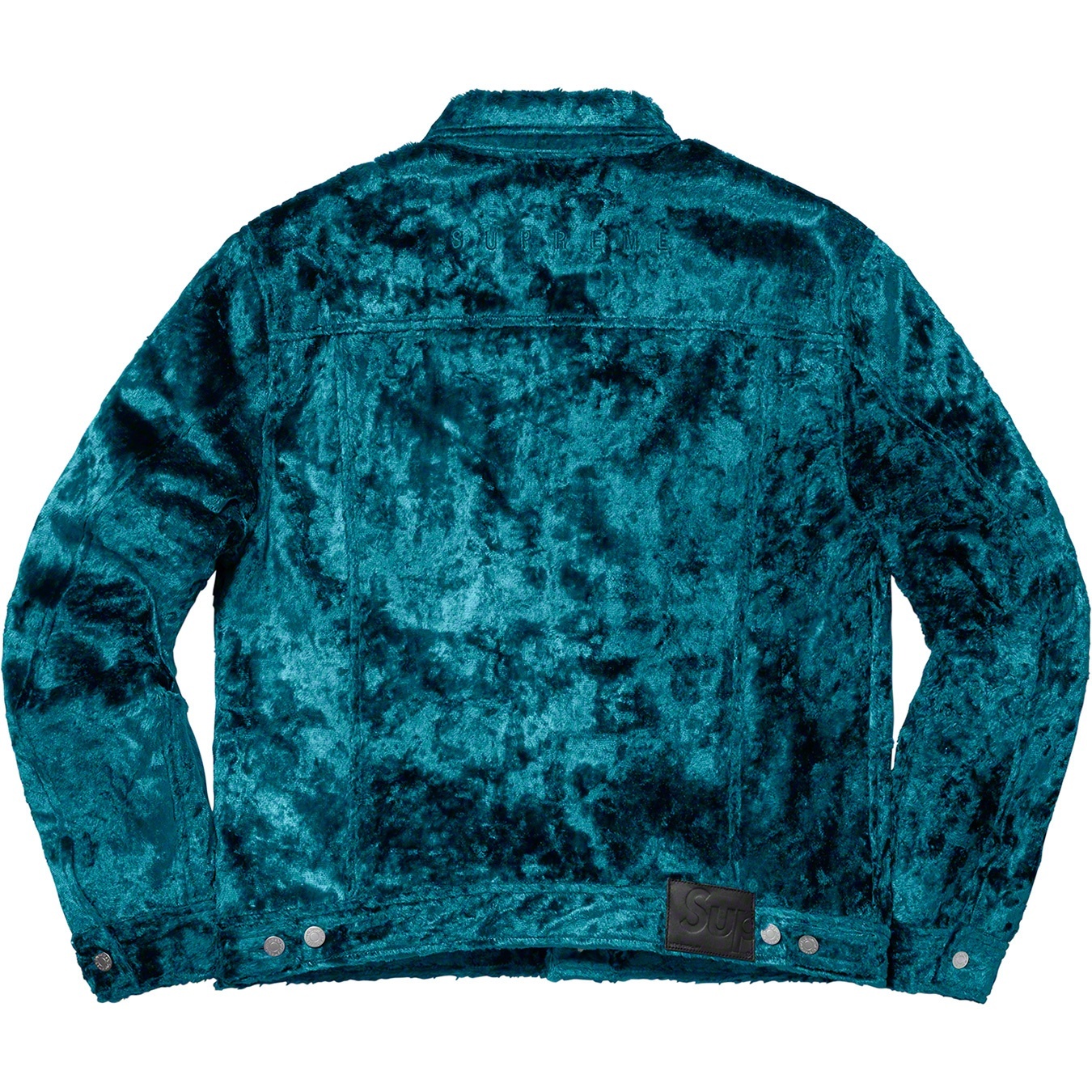 Fuzzy Pile Trucker Jacket view 6